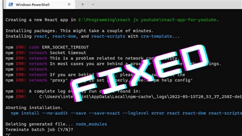 Fixed Npm Err Code Err Socket Timeoutnpm Err Network Socket Timeout