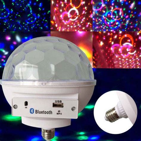 Диско-шар светомузыка диско шар с цоколем Music QP-997 Ball E27 (ID ...