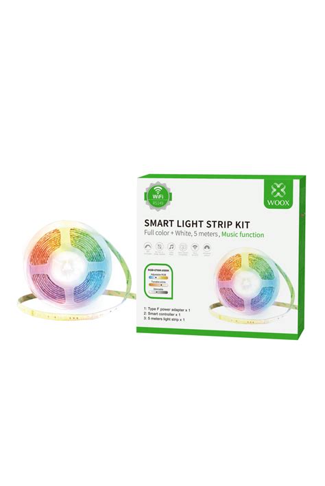 Woox R5149 Smart LED Strip Kit RGB CCT Music Functions Products