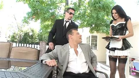 A Brunette Servant With Big Tits Gets Fucked Hard By Her Boss Until Cumshot Xhamster