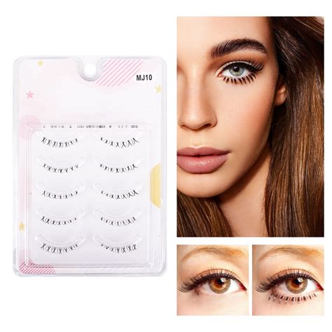 Curly Lashes Lashes Pack Natural Look Eyelash Tray Eyelid Tape For