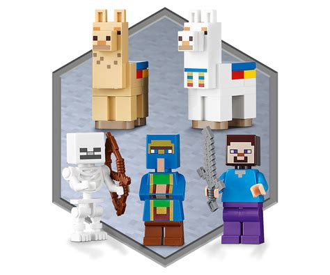 Игрален комплект конструктор ЛЕГО Minecraft™ 21167 - Търговски пост ...