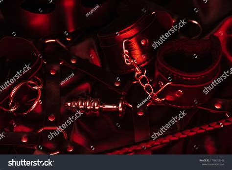 Set Accessories Bdsm Sex Handcuffs Anal Stock Photo Shutterstock