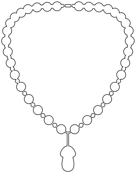 shape  necklace  printable papercraft templates
