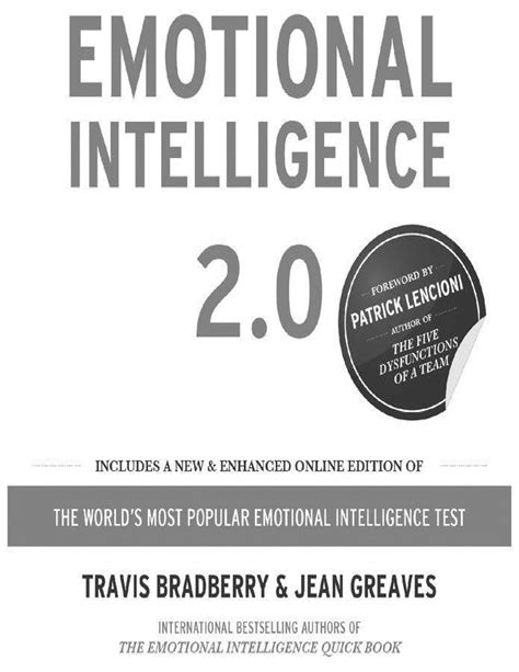 Emotional Intelligence 2 - Dedication CONTRIBUTORS Foreword Chapter 1