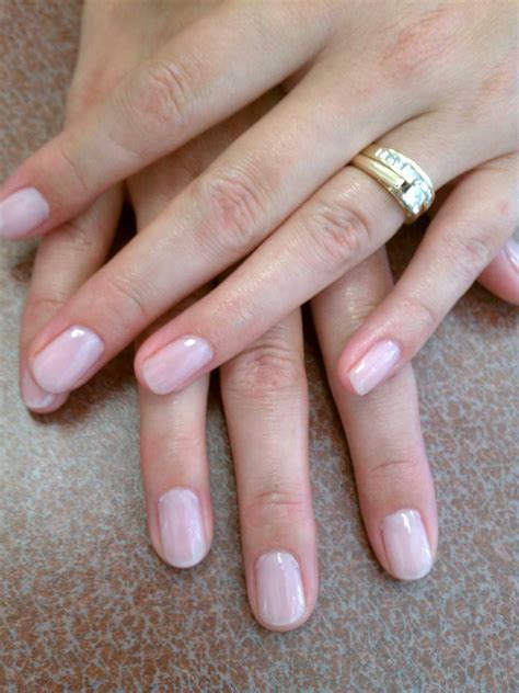 CND Shellac Cake Pop With A Layer Of Romantique Over Cnd Shellac