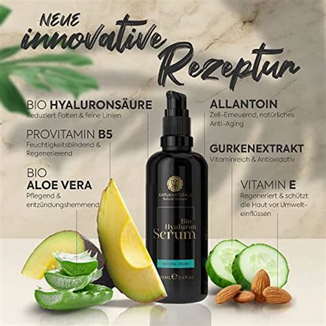 Bio Hyaluron Serum Hochdosiert Im Hyaluron Serum Vergleich