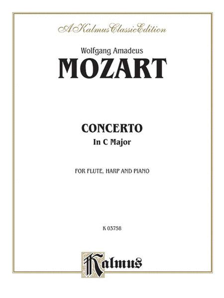 Concerto For Flute And Harp K C Major Orch By Wolfgang