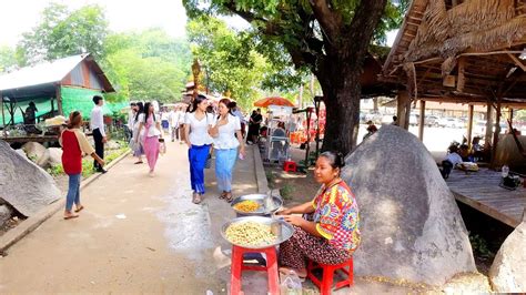 Street Food Tour In Kandal Province Wat Sa Ang Phnom Oudong Resort