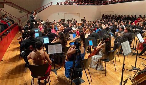 Participan más de 200 estudiantes en el Concierto Sinfonía Coral en el