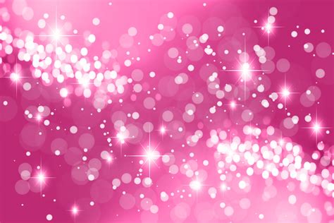 Hot Pink Glitter Wallpaper