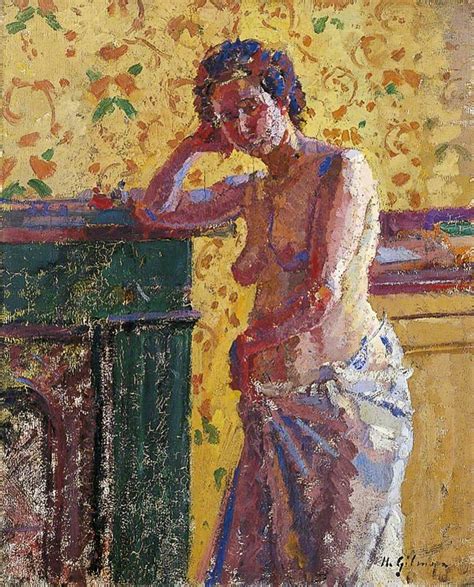 BIG DREAMZ Centuriespast Interior With Nude Harold Gilman