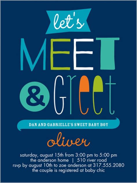 Meet And Greet Template Free