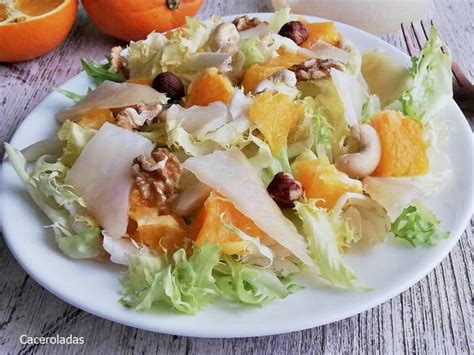 Ensalada de bacalao ahumado y naranja Cocina y recetas fáciles