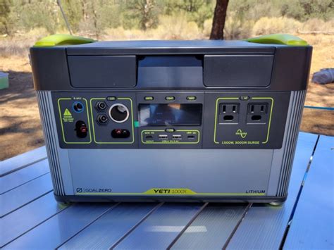 Review Goal Zero Yeti X Portable Power Station With Solar Charging