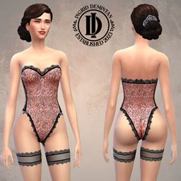 IDs Lingerie Ursula Files The Sims Create A Sim CurseForge