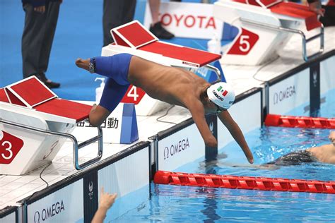 Ngel Camacho Debuta Con Cuarto Lugar En Para Nataci N De Tokio