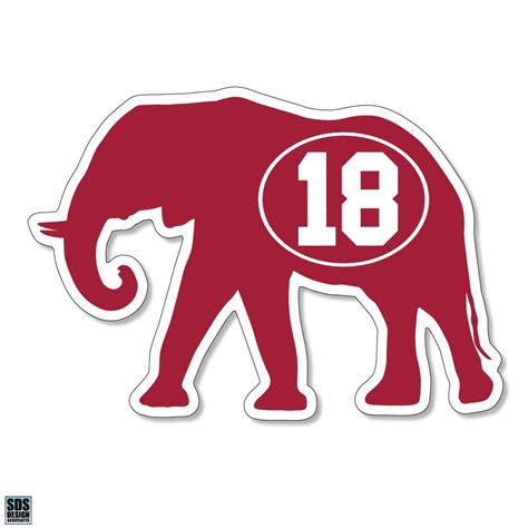 University Of Alabama Elephant Logo