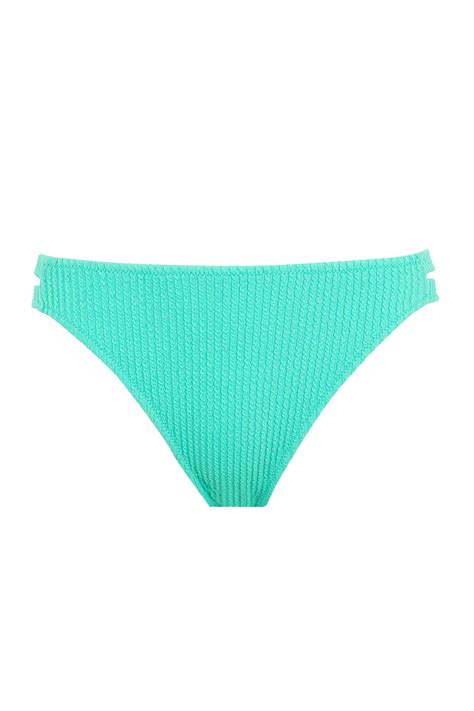 Green WOMEN Regular Fit Bikini Bottom 2857930 DeFacto