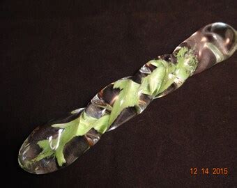 Glass Dildo Etsy