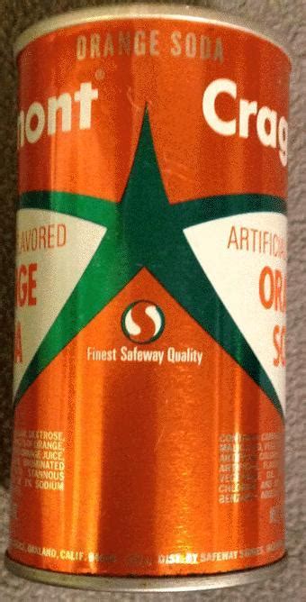 Cragmont Orange Soda 355ml United States