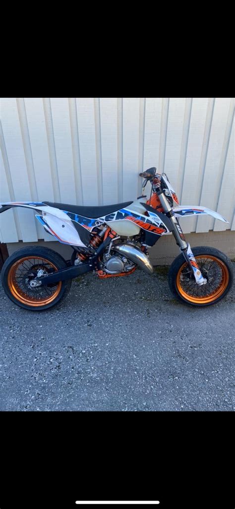 Til Salgs KTM 125 EXC Six Days 2016 125 Ccm Lett MC FINN No