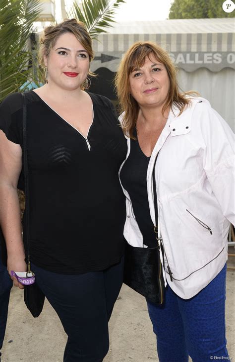 Michèle Bernier et sa fille Charlotte Gaccio Ouverture de la fête des