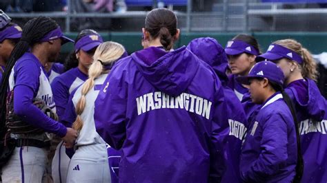 Washington Softball Drops Series Finale