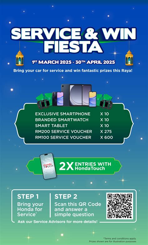 Service And Win Fiesta Happening Honda Malaysia