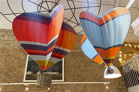Hot Air Balloon Shop Display Artisan Model Makers