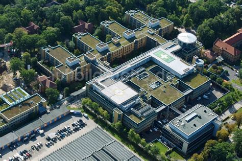 Luftaufnahme Berlin Klinikgelände des Krankenhauses Unfallkrankenhaus