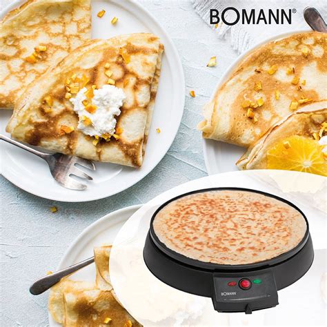 Bomann Cm Crepera M Quina De Hacer Crepes Tortitas