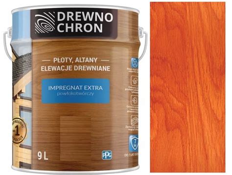 Drewnochron Impregnat Extra do drewna Cedr 9L | Cartel Color