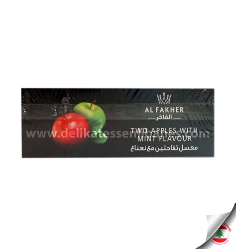 Al Fakher Two Apples With Mint Flavour X G Delikatessen Liban S