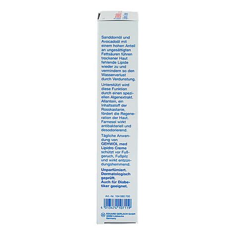 Gehwol med Lipidro-Creme 125 ml bei APONEO kaufen