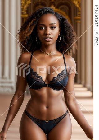 beautiful woman in lingerie のイラスト素材 PIXTA
