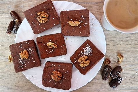 Kidney Bohnen Brownies Veganes Rezept Ohne Zucker Mehl Backen