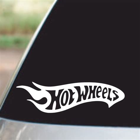 Hot Wheels Vinyl Decal Sticker Car Truck Van Suv Boat Etsy