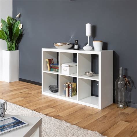 Escala Modern High Gloss Wide Display Shelving Unit In Browse Over 500 Stylish Products Go