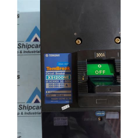 Terasaki Xs Ne Tembreak Circuit Breaker Ac V A Atlas Shipcare