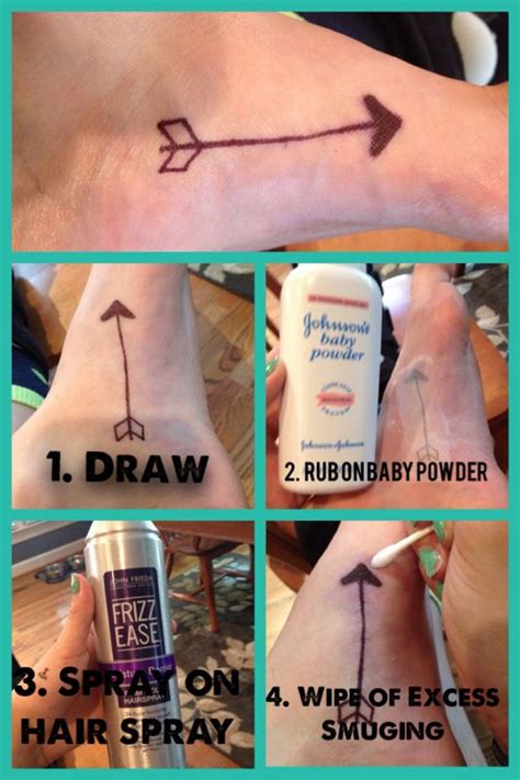 How To Do A Temporary Tattoo With Sharpie Nohemi Boles