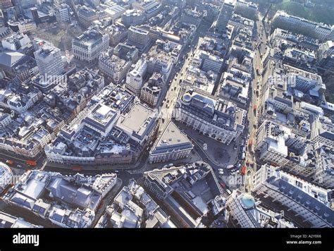 Piccadilly Circus Aerial View Hi Res Stock Photography And Images Alamy