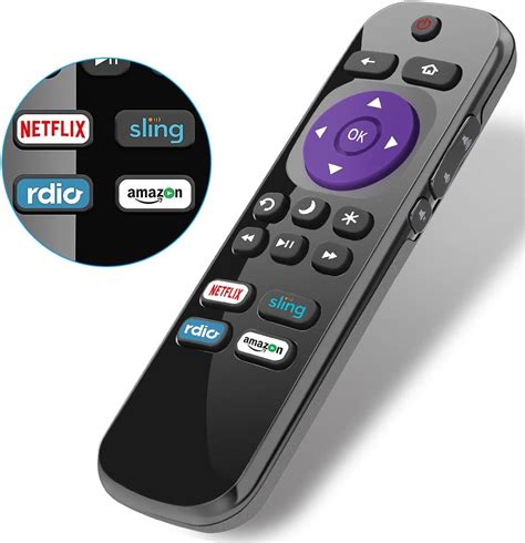 Gvirtue Universal Roku Remote Control Replacement For Rca Roku Smart Tv