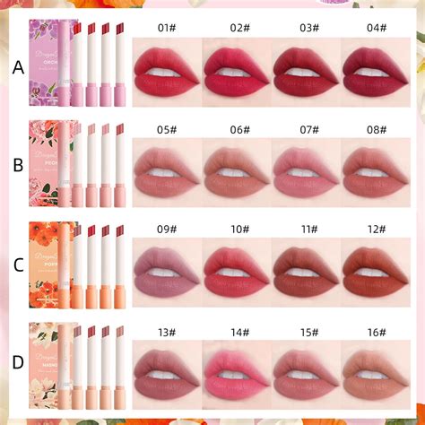 Cigarette L Piz Labial Mate Colores Nude Terciopelo Humedad Del Aire Brillo Labial