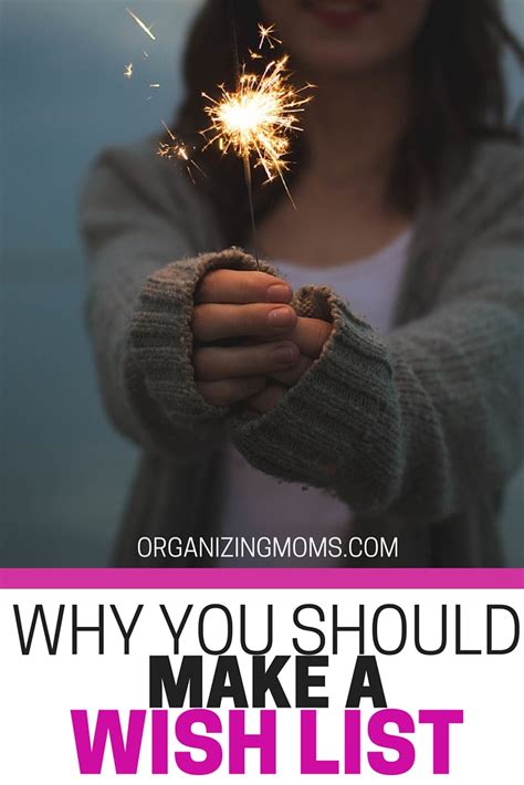 Make Your Own Gift Wish List - Organizing Moms