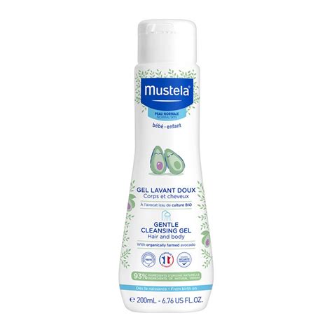 Mustela Bebe Enfant delikatny żel do mycia z organicznym awokado 200 ml