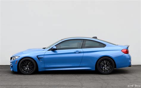 Yas Marina Blue BMW F82 M4 With Cosmetic Upgrades