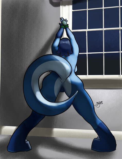 Rule 34 2022 Absurd Res Against Surface Against Wall Anthro Anus Arms Above Head Ass Big Butt