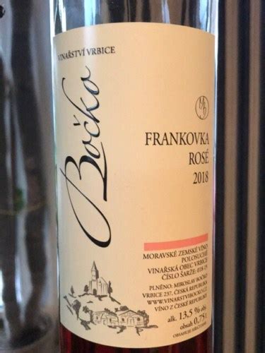 Bočko Frankovka Rosé Vivino US