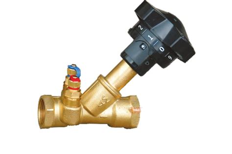 Клапан балансировочный DN.ru КБЛР-25 Ду40 Ру25 латунный, с ниппелями ...